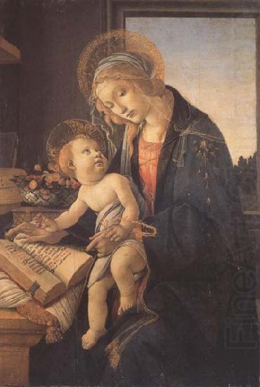 Sandro Botticelli Madonna and child or Madonna of the book china oil painting image